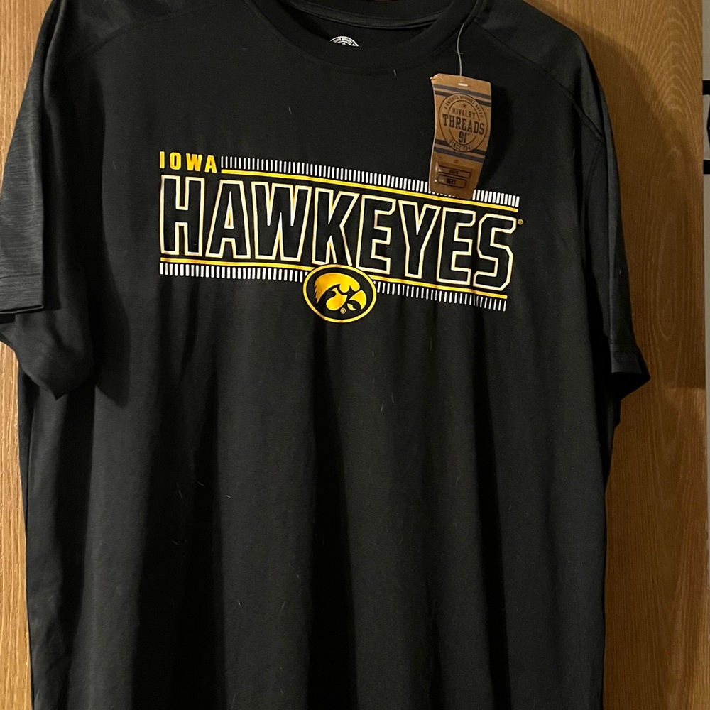 Iowa Hawkeyes Black T-Shirt